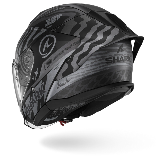 SKWAL JET CUP SPEED-FANCY Mat Black Anthracite Silver