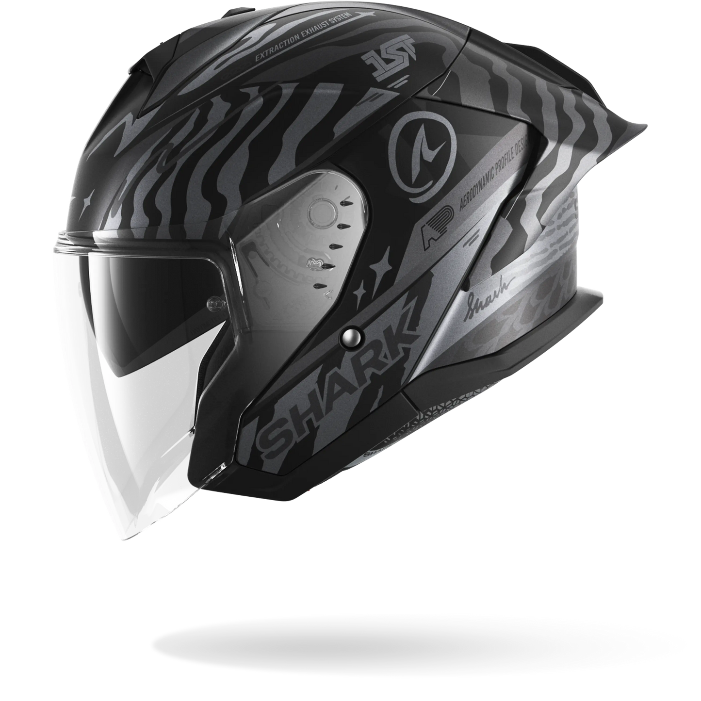 SKWAL JET CUP SPEED-FANCY Mat Black Anthracite Silver