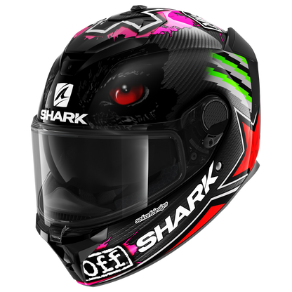SPARTAN GT CARBON REPLICA REDDING Carbon Red Green