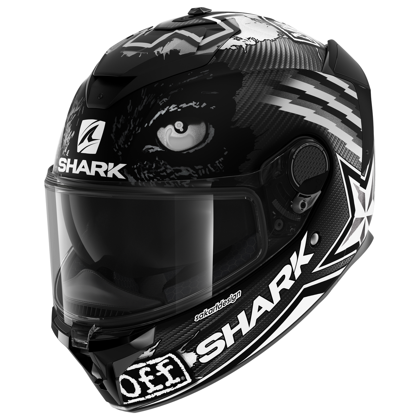 SPARTAN GT CARBON REPLICA REDDING Matte Carbon White Anthracite