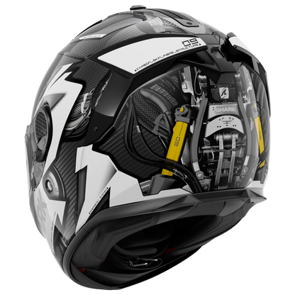 SPARTAN GT CARBON Urikan Carbon Anthracite White