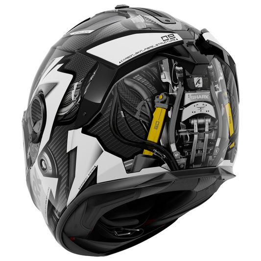 SPARTAN GT CARBON Urikan Carbon Anthracite White