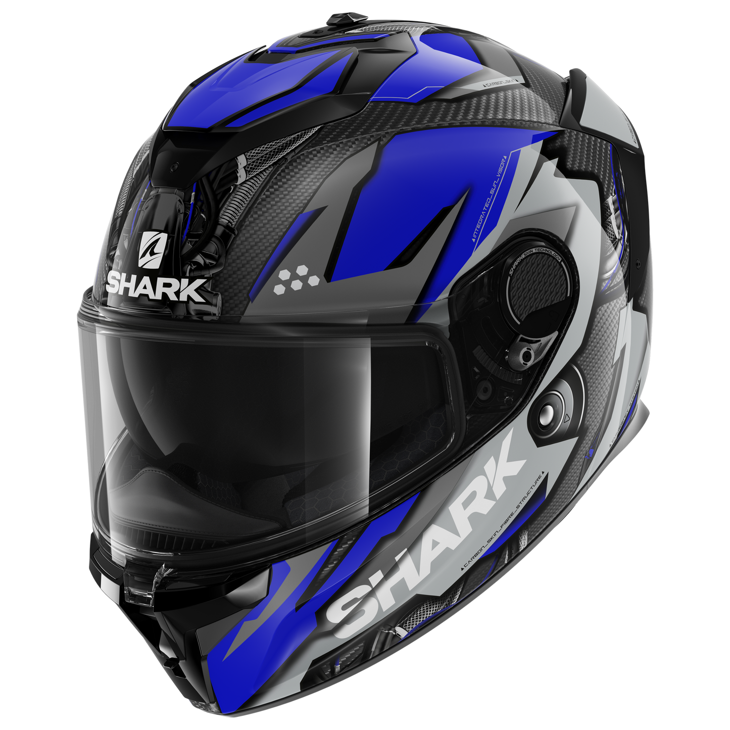 SPARTAN GT CARBON Urikan Carbon Blue White