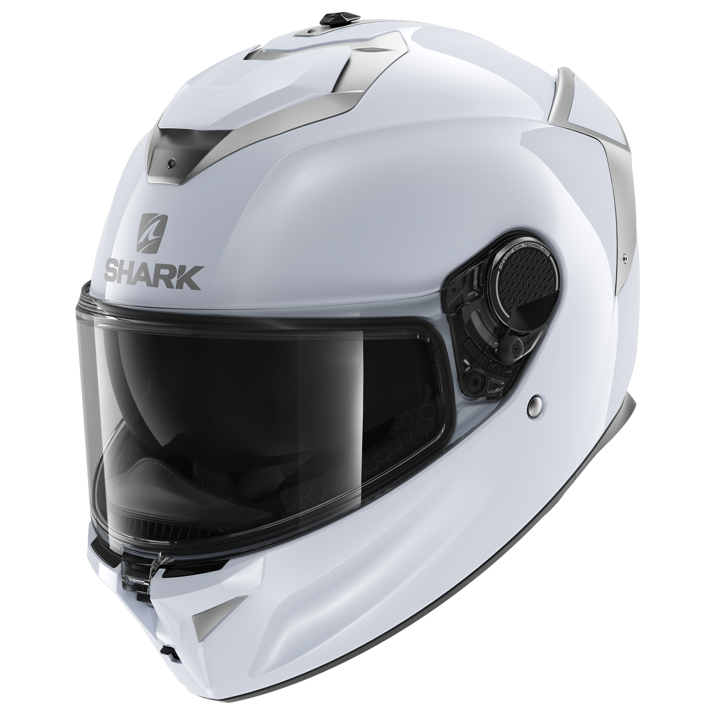 SPARTAN GT BCL. MICR. Blank White Silver Glossy