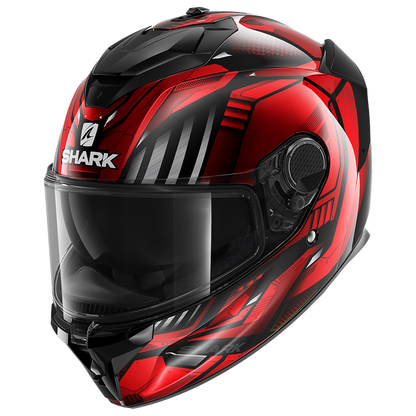SPARTAN GT BCL. MICR. Replikan Black Chrome Red