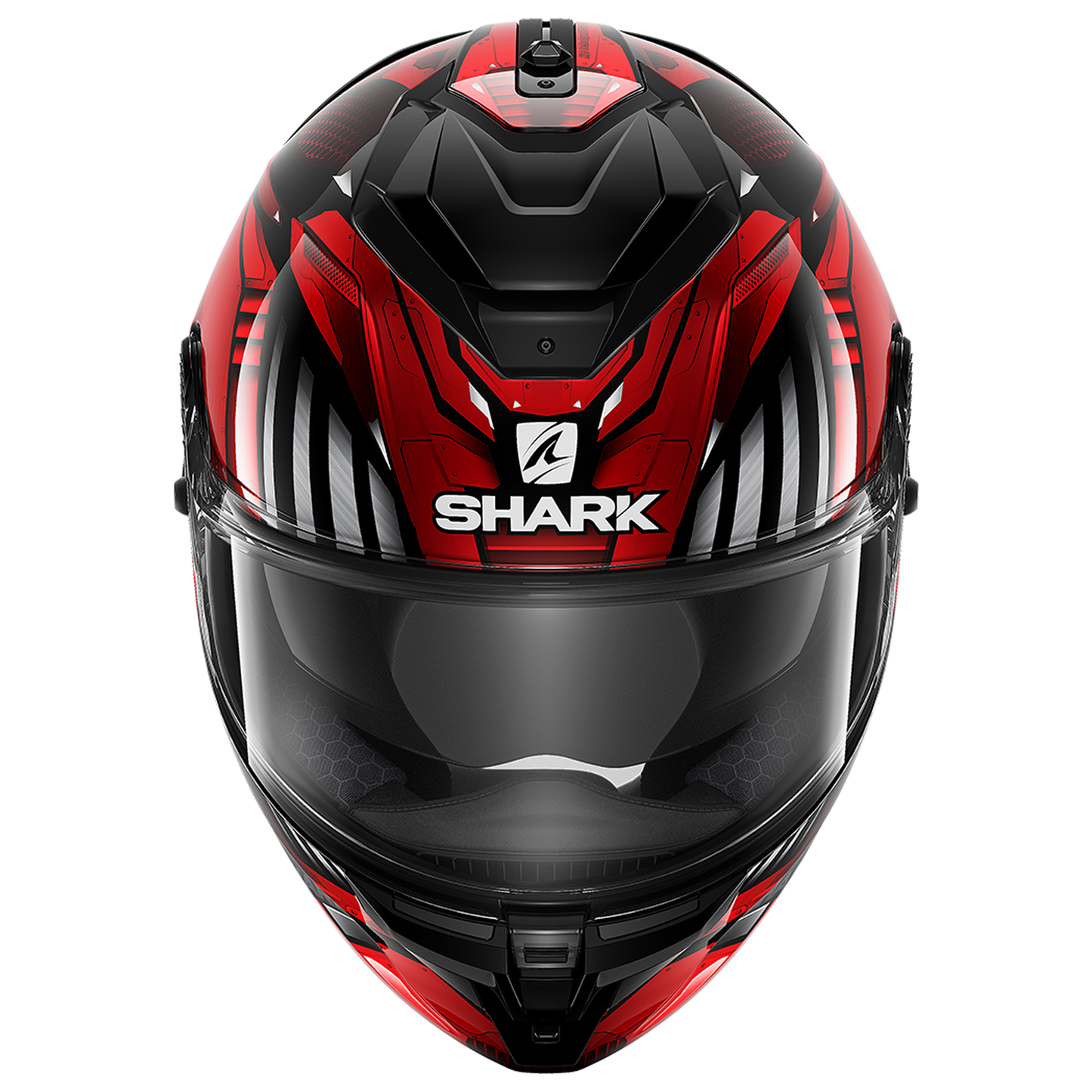 SPARTAN GT BCL. MICR. Replikan Black Chrome Red