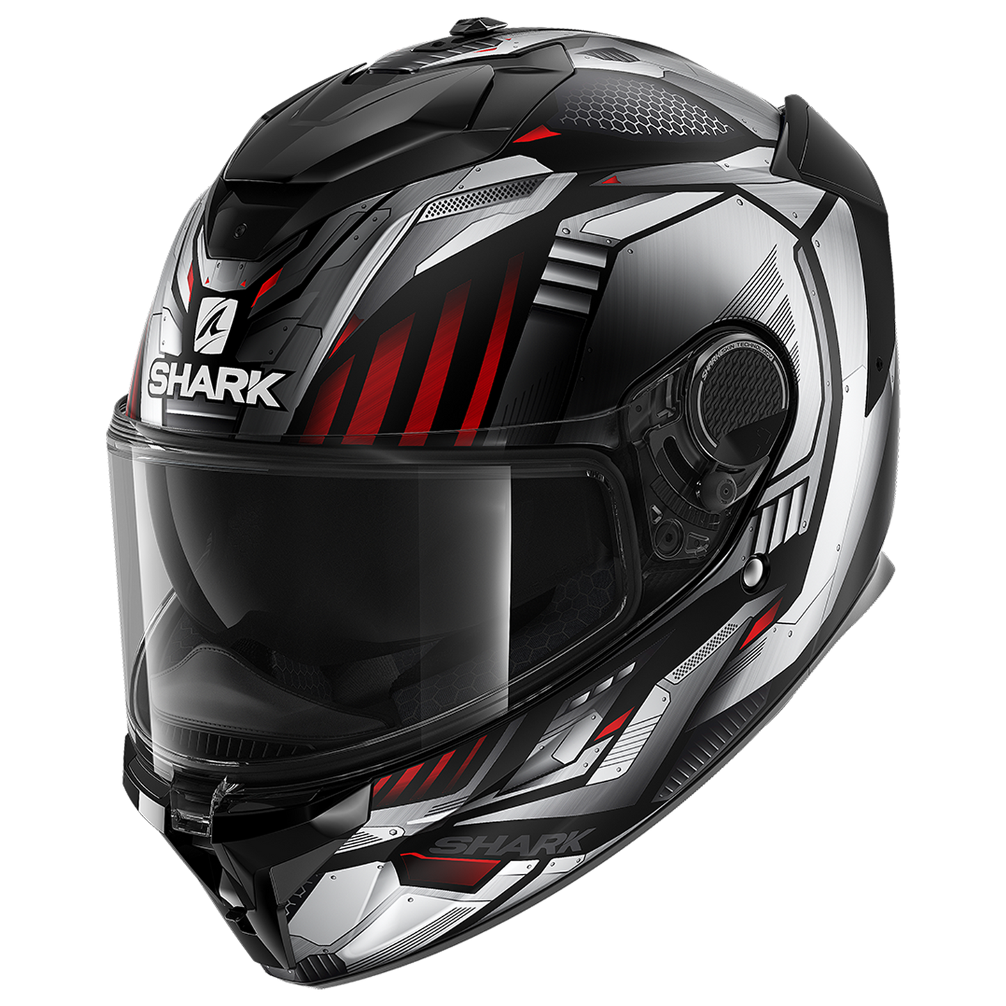 SPARTAN GT BCL. MICR. Replikan Matte Black Chrome Silver
