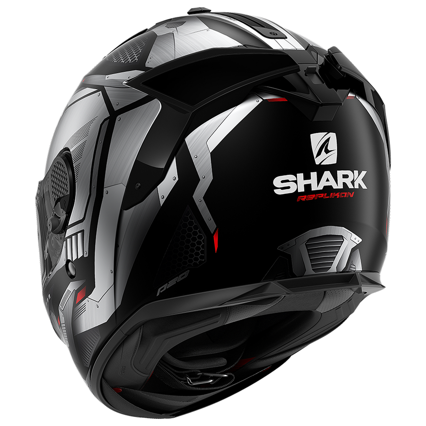 SPARTAN GT BCL. MICR. Replikan Matte Black Chrome Silver
