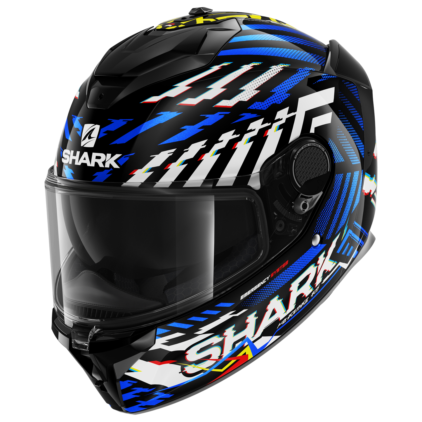 SPARTAN GT BCL. MICR. E-Brake Black Yellow Blue