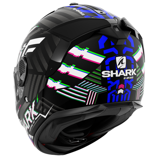 SPARTAN GT BCL. MICR. E-Brake Matte Matte Black Blue Anthracite