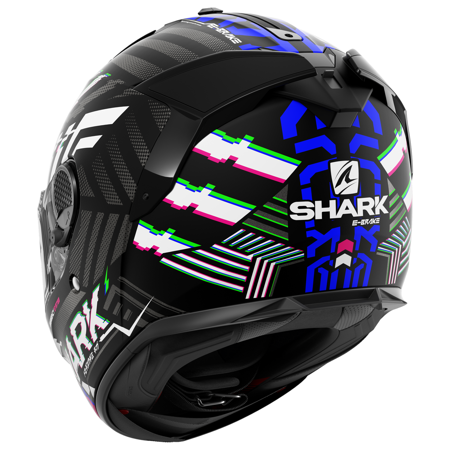 SPARTAN GT BCL. MICR. E-Brake Matte Matte Black Blue Anthracite