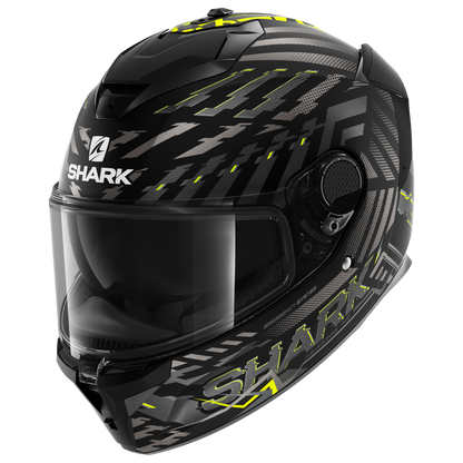 SPARTAN GT BCL. MICR. E-Brake Matte Matte Black Yellow Anthracite