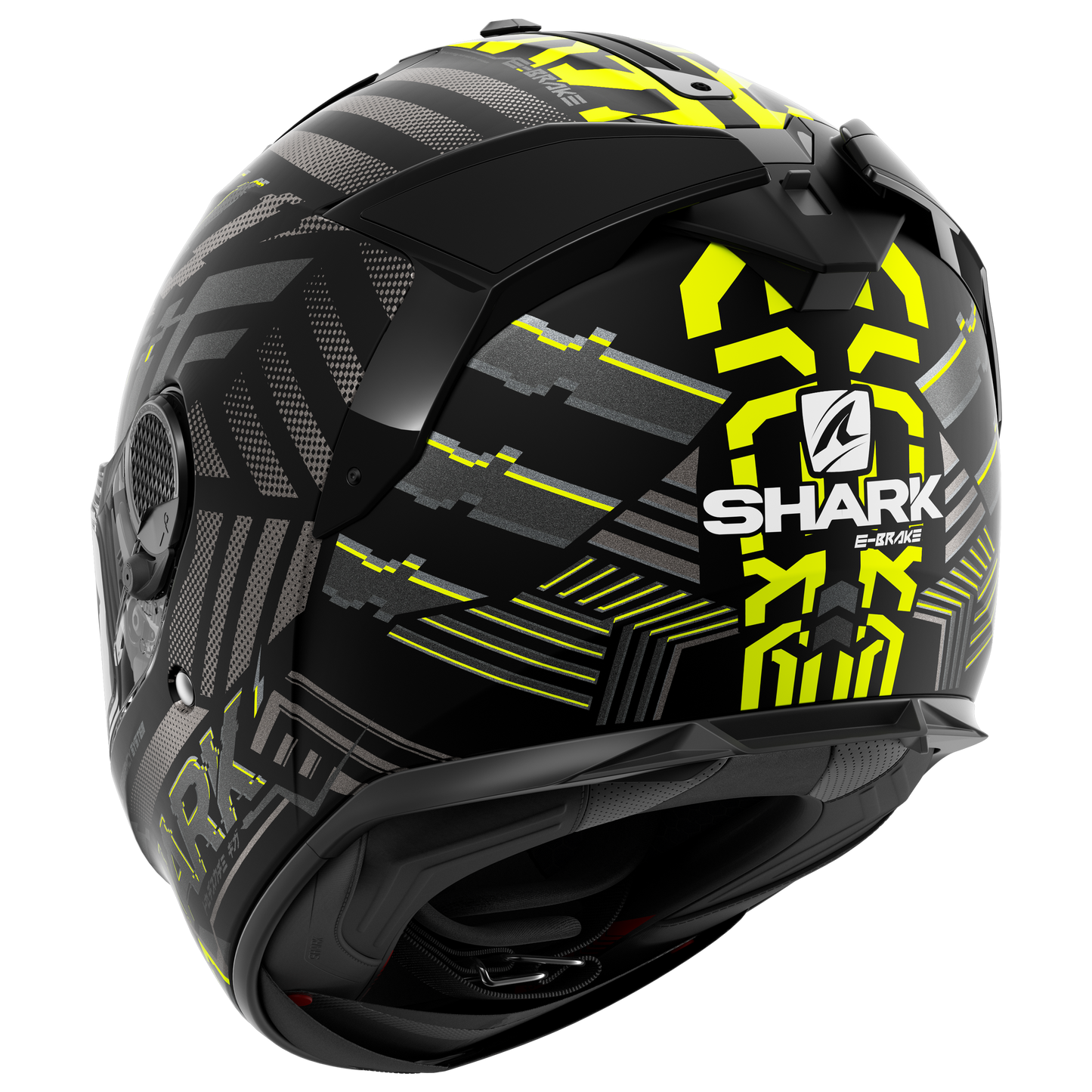 SPARTAN GT BCL. MICR. E-Brake Matte Matte Black Yellow Anthracite