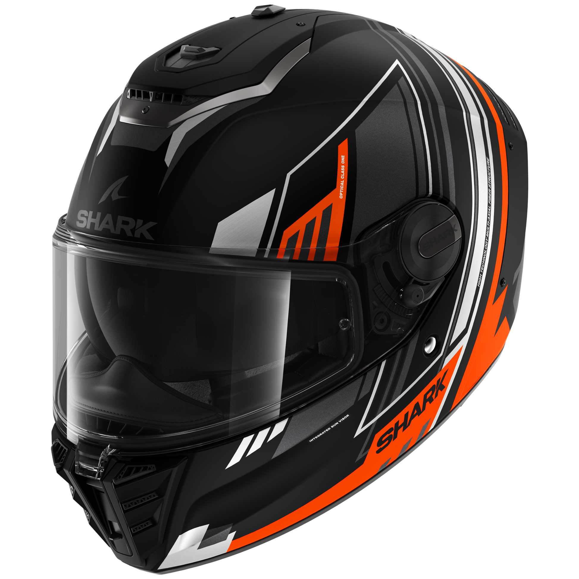 SPARTAN RS Byrhon Black Orange Chrome – Shark Helmets