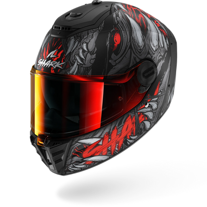 SPARTAN RS Shaytan Matte Black Red Anthracite
