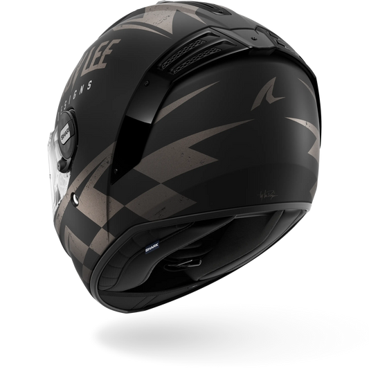 SPARTAN RS FIBRE Raceshop Matte Black Anthracite Silver