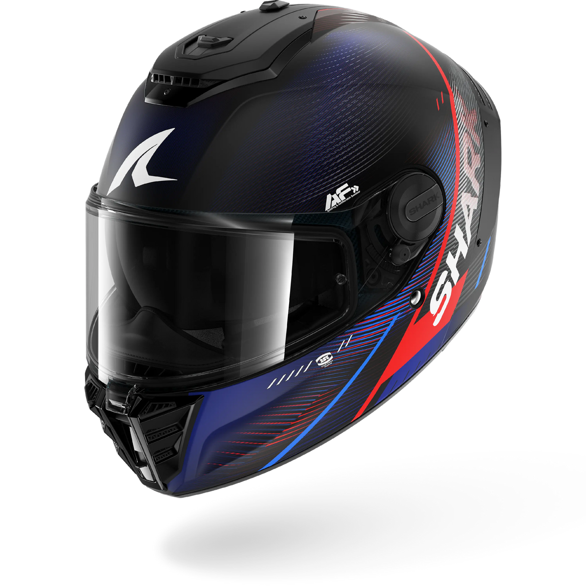 SPARTAN RS FIBER SPARTAN RS SPEED-TECH Matte Black Blue Red – Shark Helmets