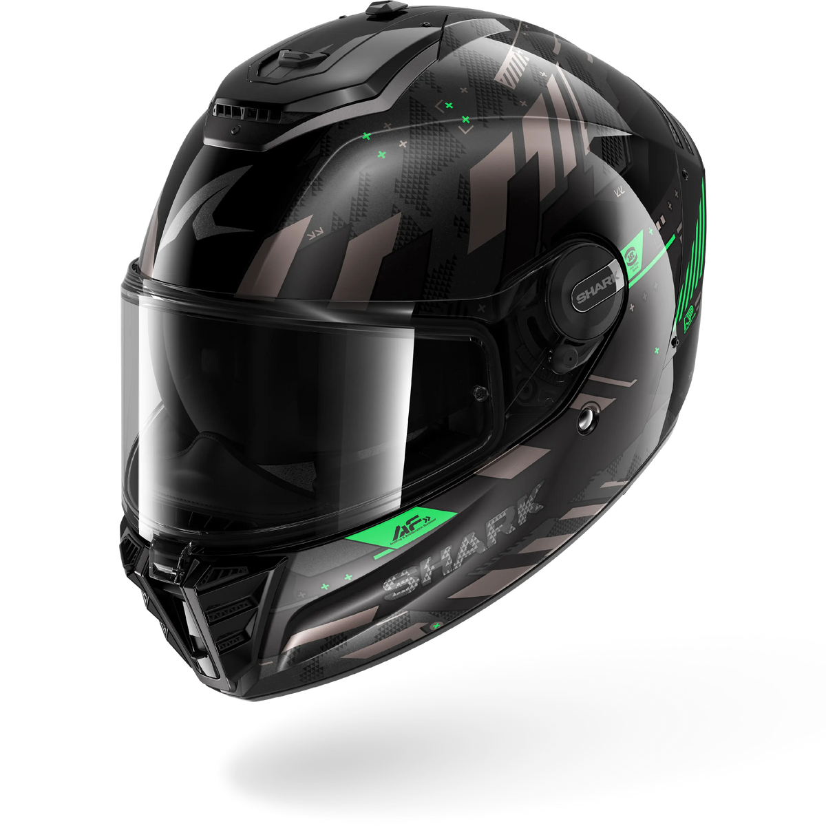 SPARTAN RS FIBRE SKILFUL Black Anthracite Green