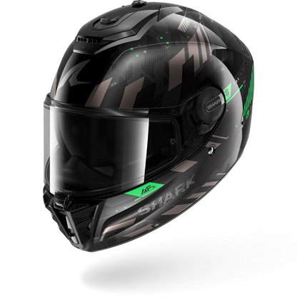 SPARTAN RS FIBRE SKILFUL Black Anthracite Green