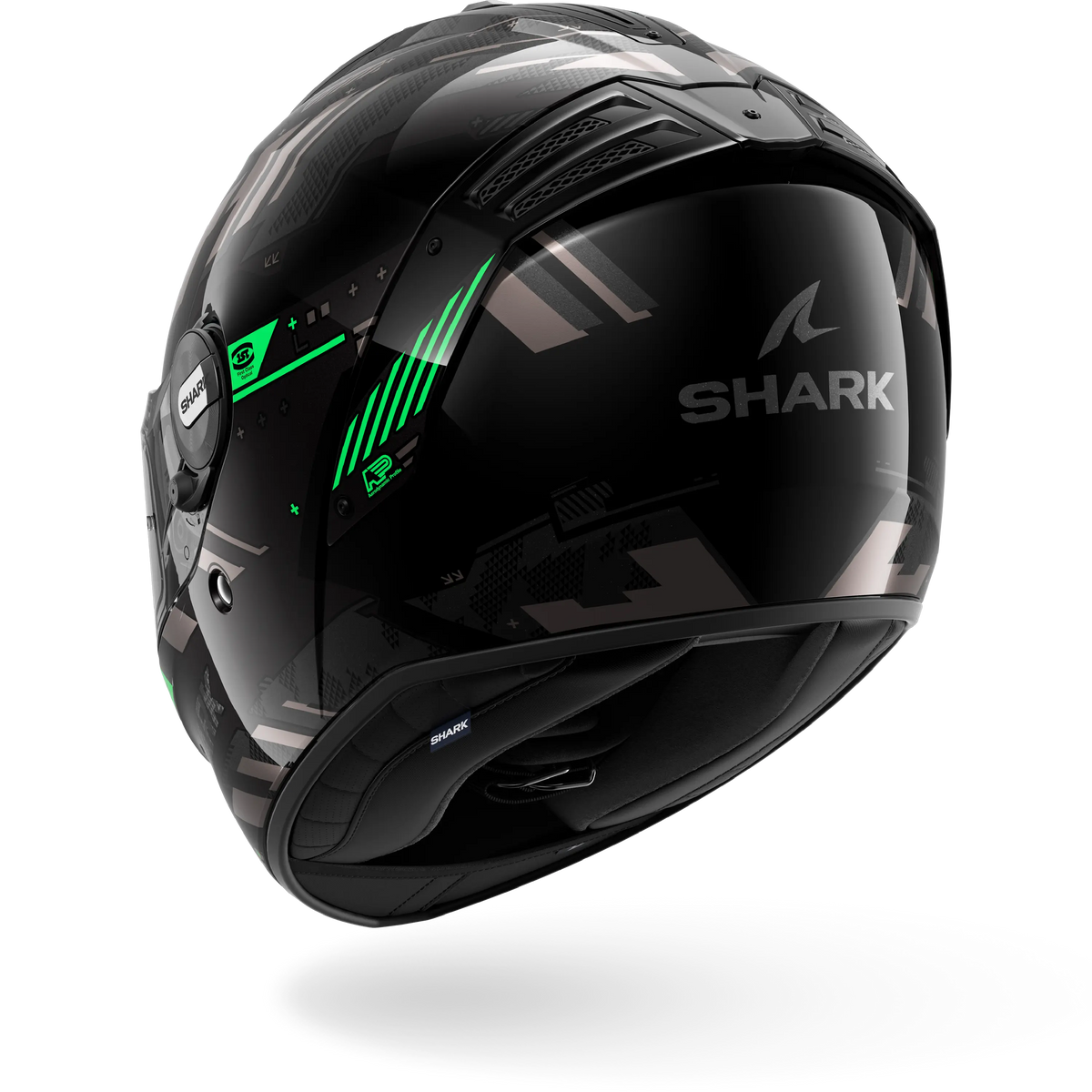SPARTAN RS FIBRE SKILFUL Black Anthracite Green