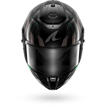SPARTAN RS FIBRE SKILFUL Black Anthracite Green