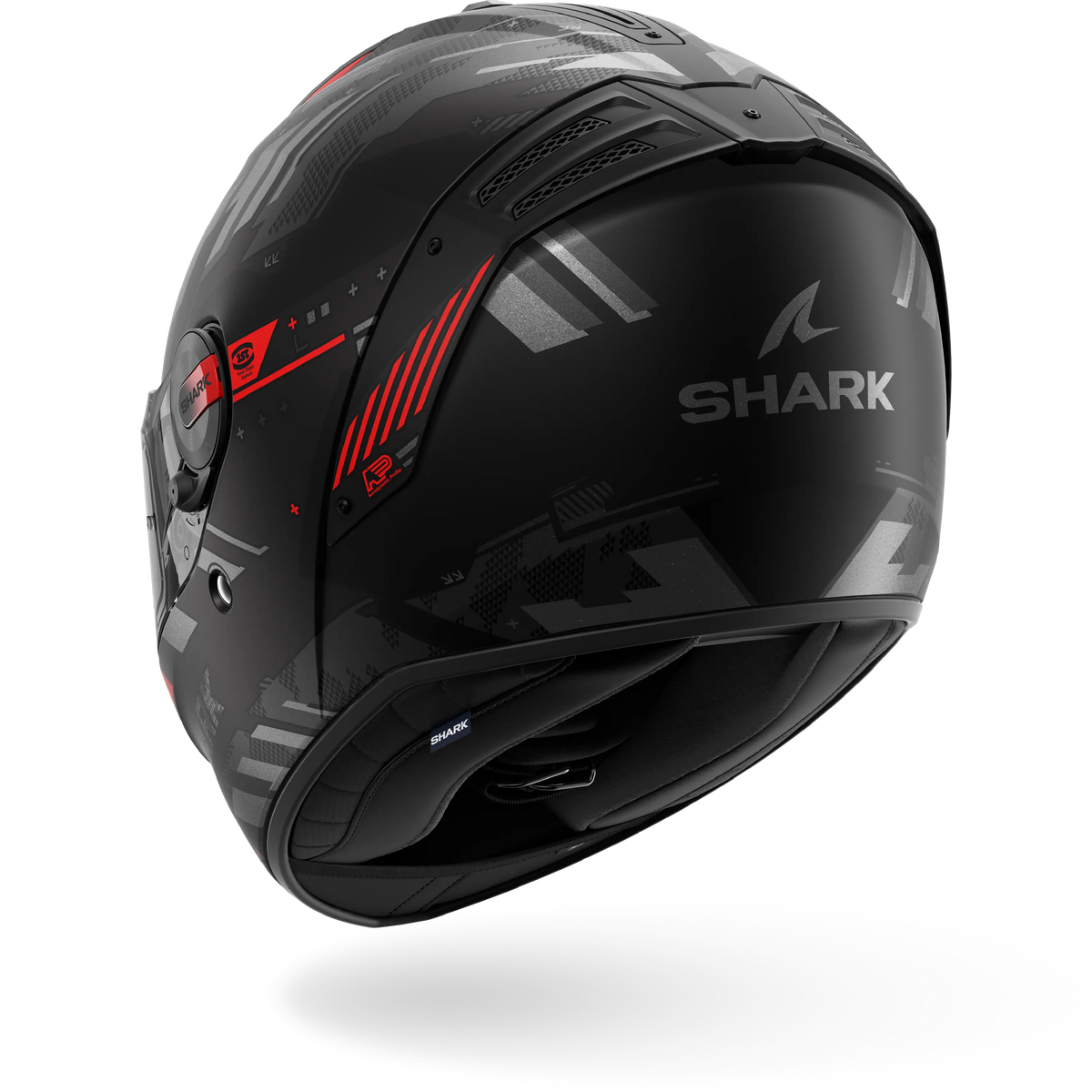 SPARTAN RS FIBRE SKILFUL Black Anthracite Red