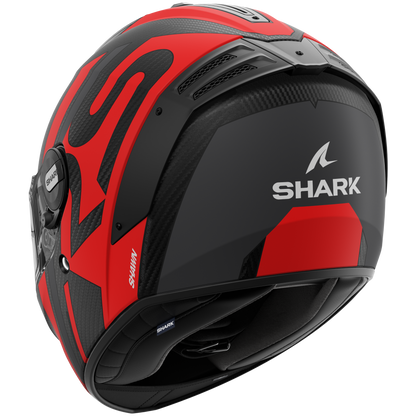 SPARTAN RS CARBON Shawn Matte Carbon Anthracite Red