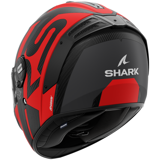 SPARTAN RS CARBON Shawn Matte Carbon Anthracite Red