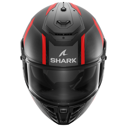 SPARTAN RS CARBON Shawn Matte Carbon Anthracite Red