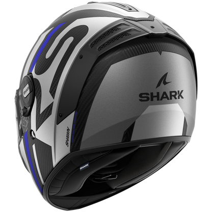 SPARTAN RS CARBON Shawn Matte Carbon Blue Silver