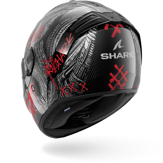 SPARTAN RS CARBON SHIEVER Carbon Anthracite Red