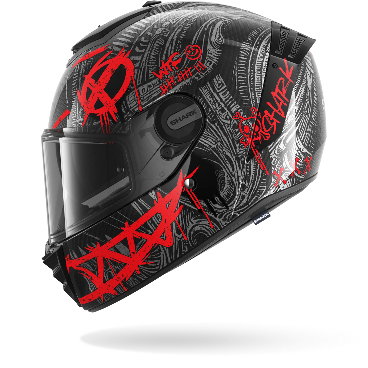 SPARTAN RS CARBON SHIEVER Carbon Anthracite Red