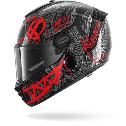 SPARTAN RS CARBON SHIEVER Carbon Anthracite Red
