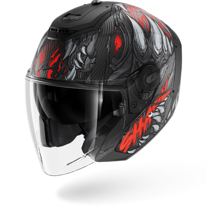 RS JET Shaytan Matte Black Red Anthracite
