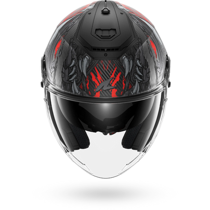 RS JET Shaytan Matte Black Red Anthracite