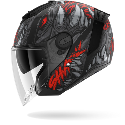 RS JET Shaytan Matte Black Red Anthracite