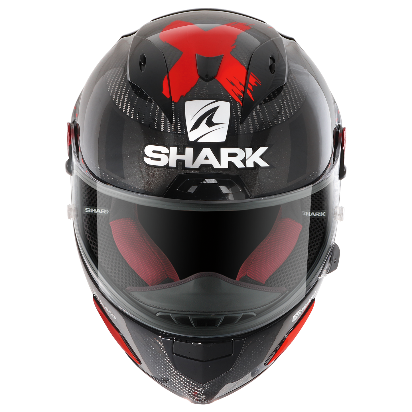RACE-R PRO GP LORENZO WINTER TEST 99 Carbon Anthracite Red