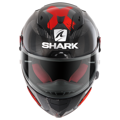RACE-R PRO GP LORENZO WINTER TEST 99 Carbon Anthracite Red