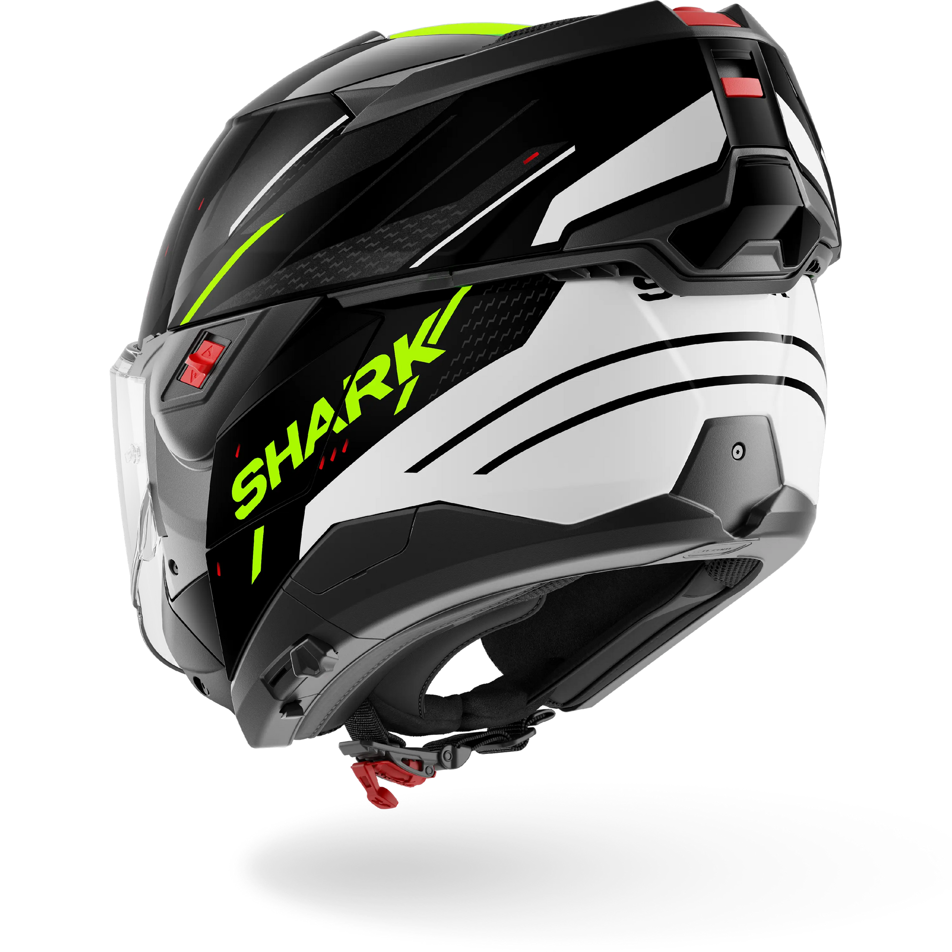 fahrradhelm sharky OXO Rydger Black White Yellow – Shark Helmets