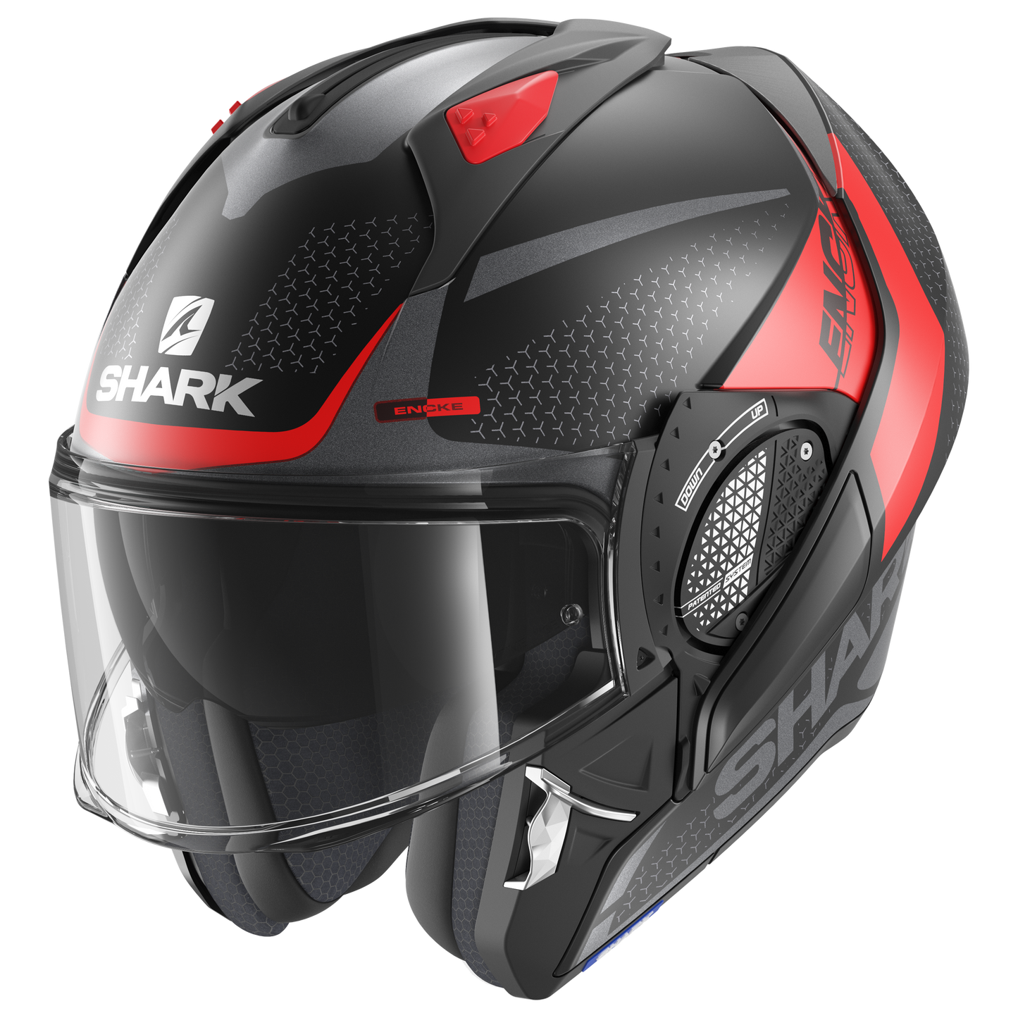 EVO-GT Encke Matte Black Red Anthracite