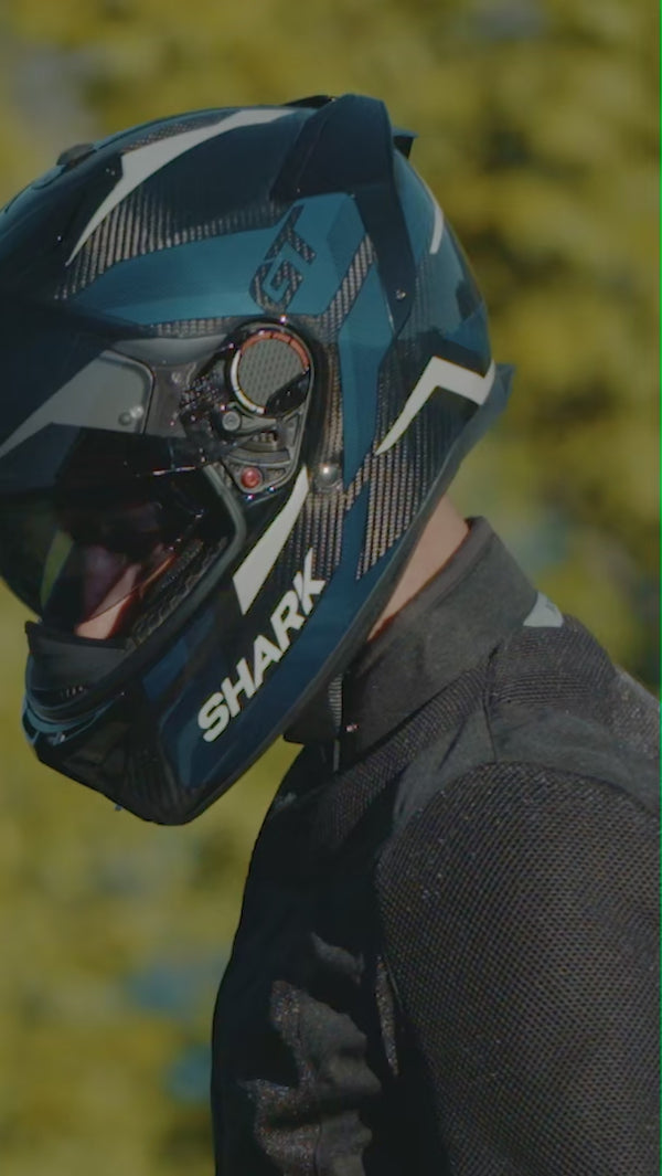 SPARTAN GT PRO Flagstaff White Red Blue – Shark Helmets